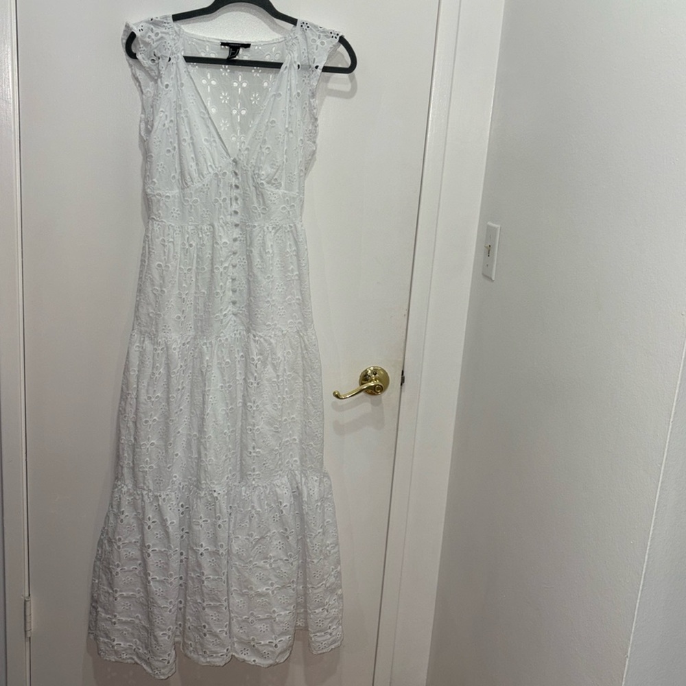 Forever 21 Medium Lace Dress for white